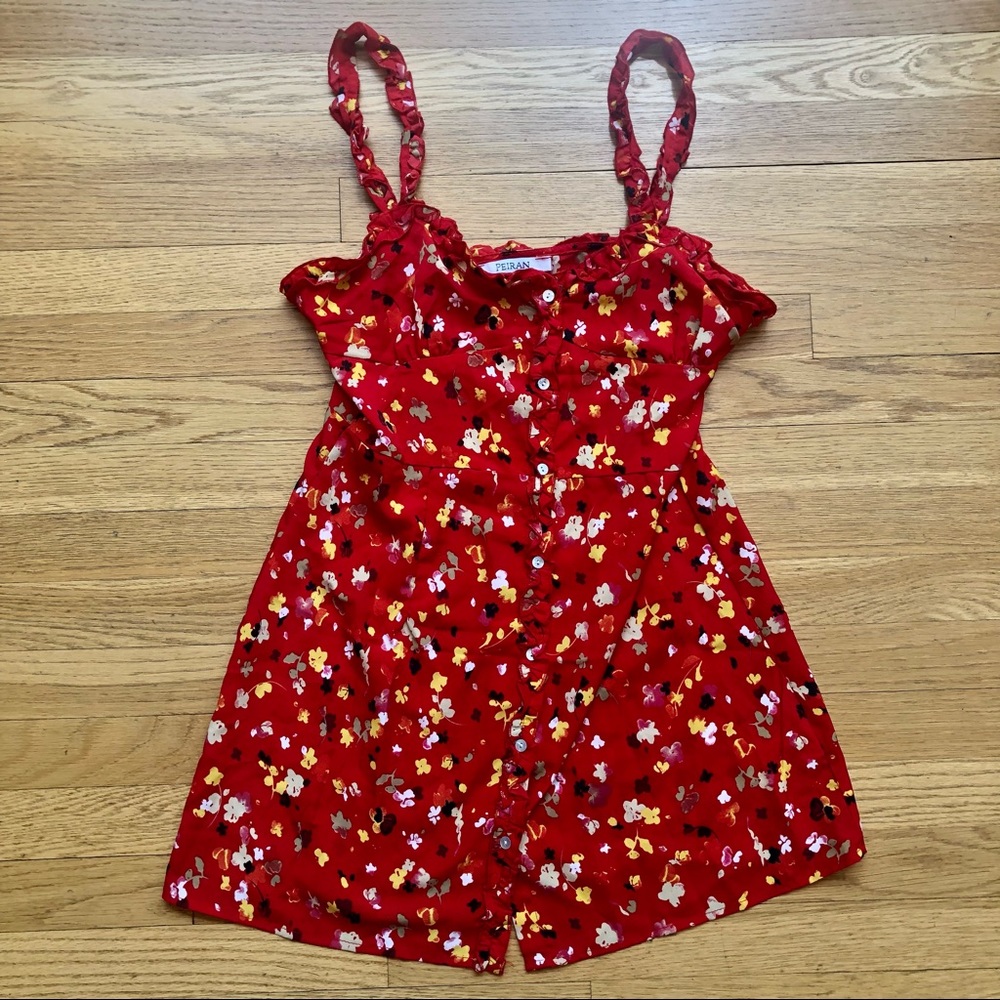 Realization Par DUPE Red Mini dress